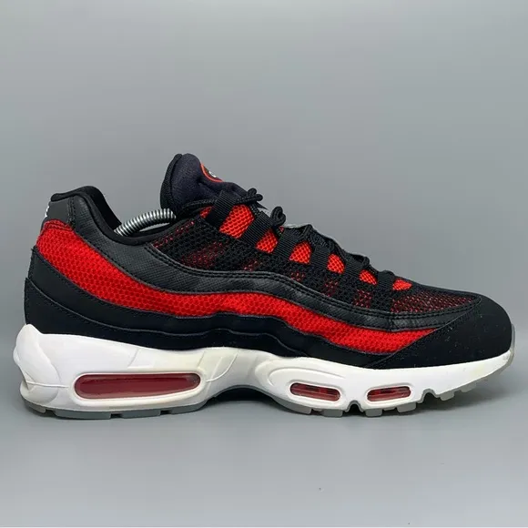 Nike Air Max 95 Essential Bred Shoes 749766-039 Mens Sz 11.5