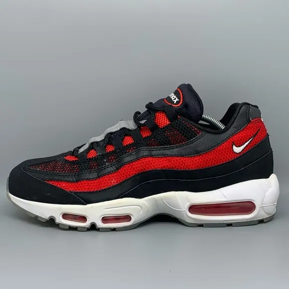 Nike Air Max 95 Essential Bred Shoes 749766-039 Mens Sz 11.5