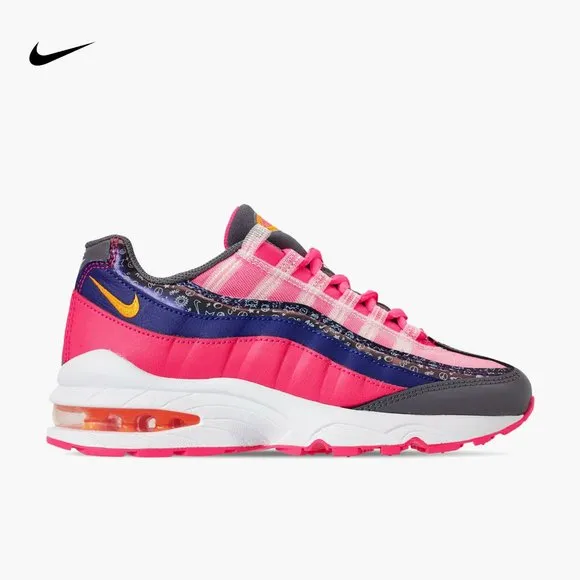 Nike Air Max 95 GS (Purple/Racer Pink). Brand New. Big Kids Size: 5y.