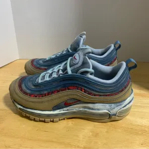 Nike Air Max 97 Blue Wild West Denim BV6374-200 Shoes GS Youth US Size‎ 5.5 Y