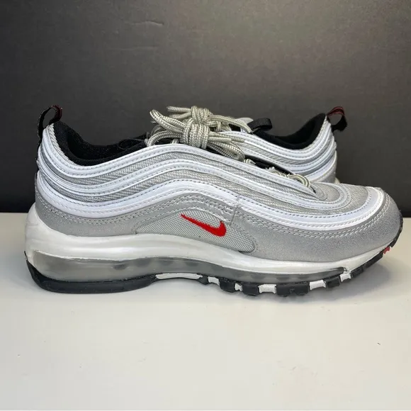 Nike Air Max 97 OG Metallic Silver Bullet Running DQ9131-002 Size 7.5 Women’s