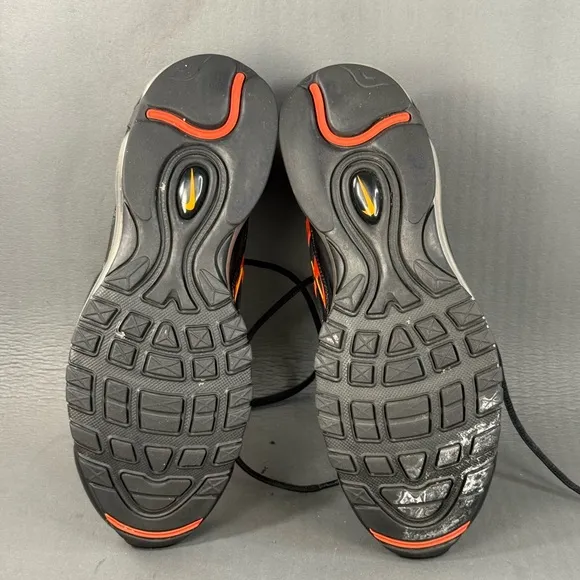 Nike Air Max 97 Plus Shock Orange Mens sneaker shoes size 7