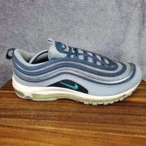 Nike Air Max 97 Shoes Men's 12 Monsoon Blue Lace Up Low Top Athletic Sneakers
