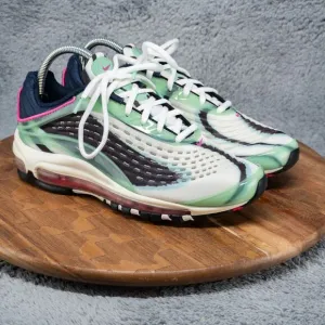Nike Air Max Deluxe &quot;GS&quot; Green/White Running Shoes AR0115-301 SZ 7 Y Boys Youth