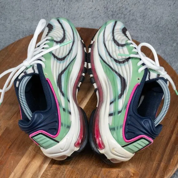 Nike Air Max Deluxe &quot;GS&quot; Green/White Running Shoes AR0115-301 SZ 7 Y Boys Youth