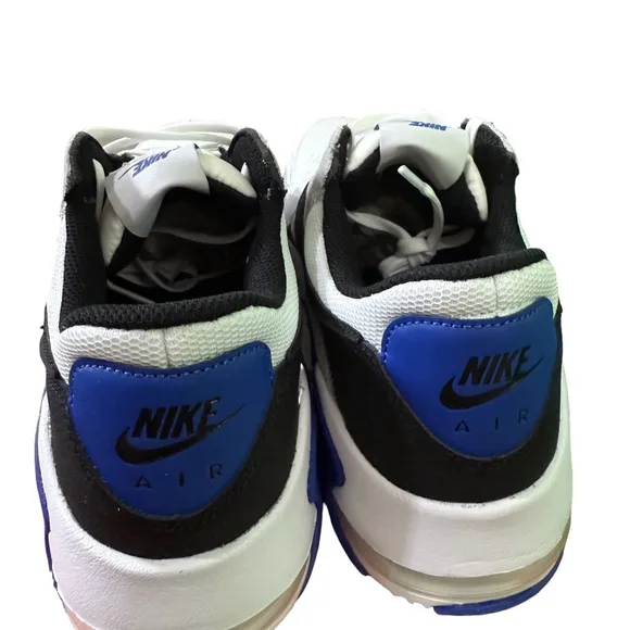 Nike Air Max Excee Sneakers Size 10 White and Blue with Black