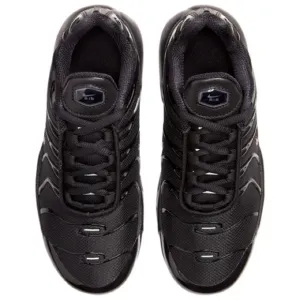 Nike Air Max Plus GS 'Triple Black Kids Sneakers - 13.5C CD0610-001 Christmas sp