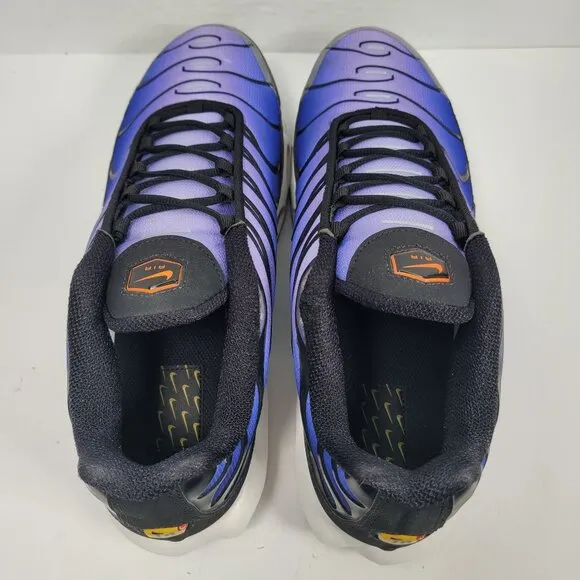 Nike Air Max Plus Tn Purple &amp; Black Men's Athletic Shoes BQ4629-002 US Size 12