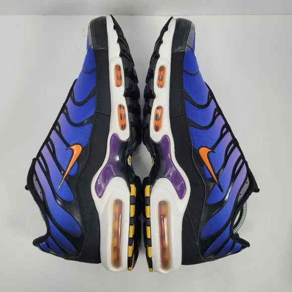 Nike Air Max Plus Tn Purple &amp; Black Men's Athletic Shoes BQ4629-002 US Size 12