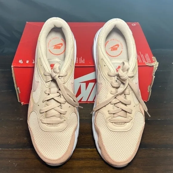 Nike Air Max SC Womens Sz 11.5 Shoes Fossil Stone Rose Whisper White Pink Oxford