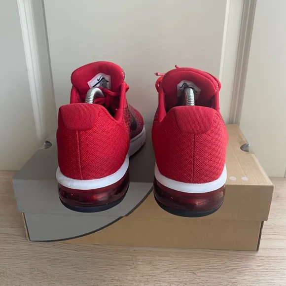 Nike Air Max Sequent 2 Running Shoes University Red/Black  Men Sneakers- SZ 9
