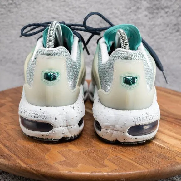 Nike Air Max Terrascape Plus Men's Sz 7 Wmns 8.5 Aura/Washed Teal-Ocean Cube