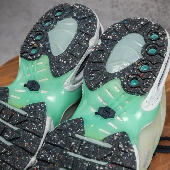 Nike Air Max Terrascape Plus Men's Sz 7 Wmns 8.5 Aura/Washed Teal-Ocean Cube