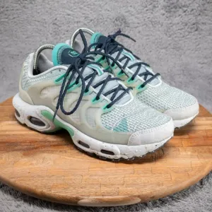 Nike Air Max Terrascape Plus Men's Sz 7 Wmns 8.5 Aura/Washed Teal-Ocean Cube