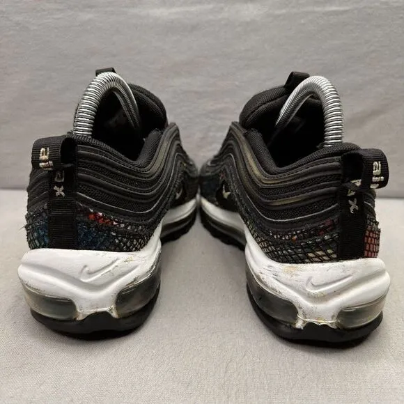 Nike Air Max 97 Womens Size 8 Shoes Rainbow Snake Low Top Athletic Sneakers