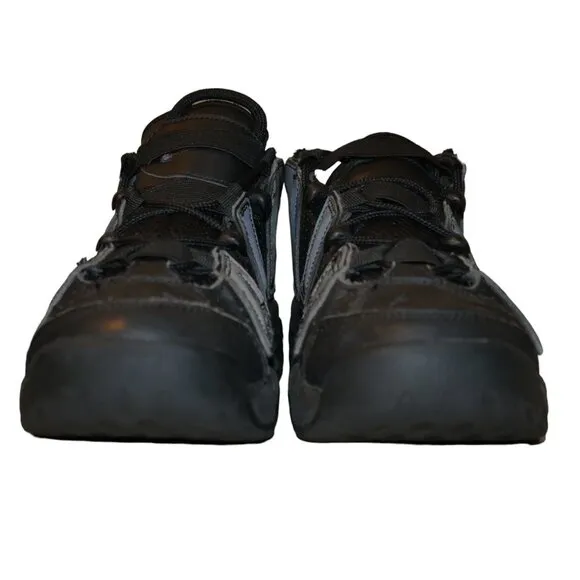 Nike Air More Uptempo 3M Reflective Black Basketball Shoes Boys Size 5Y Black