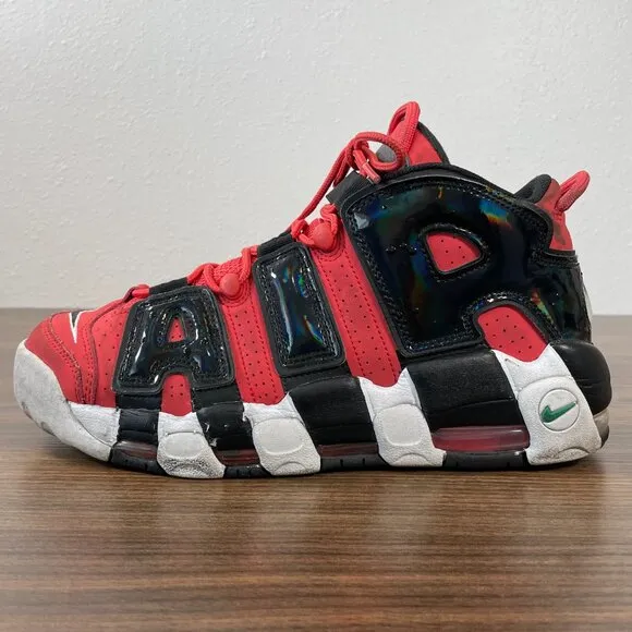 Nike Air More Uptempo Men's Athletic Basketball Shoes Red Black I Got Next US 11