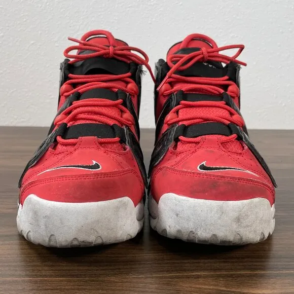 Nike Air More Uptempo Men's Athletic Basketball Shoes Red Black I Got Next US 11
