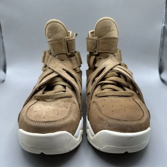 Nike Air Unlimited Flax Mens Size 9 US Brown Suede Athletic Shoes Sneakers