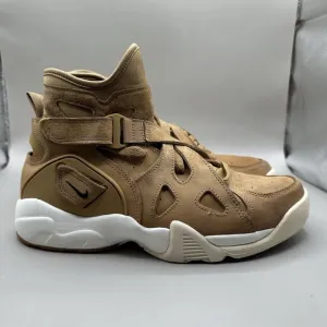 Nike Air Unlimited Flax Mens Size 9 US Brown Suede Athletic Shoes Sneakers