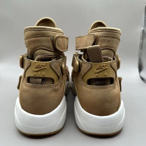 Nike Air Unlimited Flax Mens Size 9 US Brown Suede Athletic Shoes Sneakers