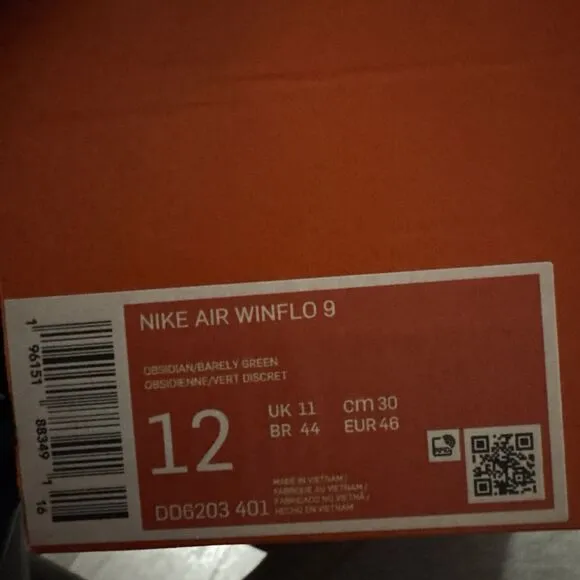 Nike Air Winflo 9 Running Shoes Men (DD6203-401) Size 12