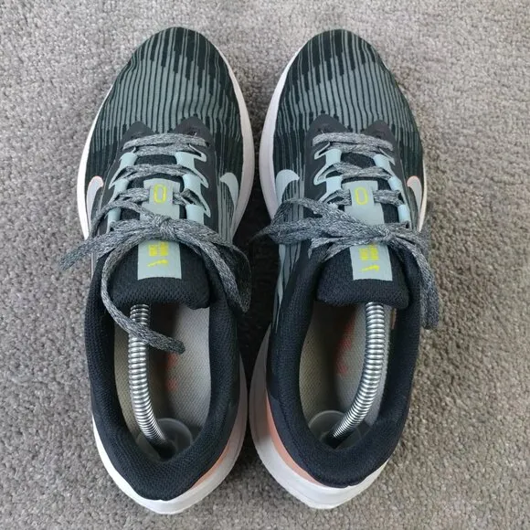 Nike Air Winflo 9 Womens Size 11 Running Shoes DD8686-004 Black Low Top Sneakers