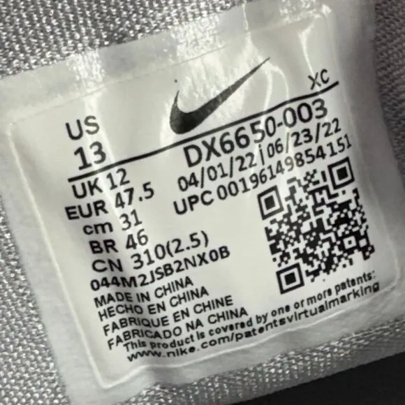 Nike Air Zoom GT Cut 2 TB Mens Size 13 Shoes Wolf Grey Basketball Sneakers NEW