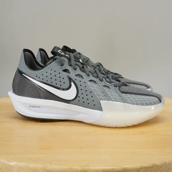 Nike Air Zoom GT Cut 3 Mens Size 8 Shoes Cool Grey Basketball Sneakers NEW