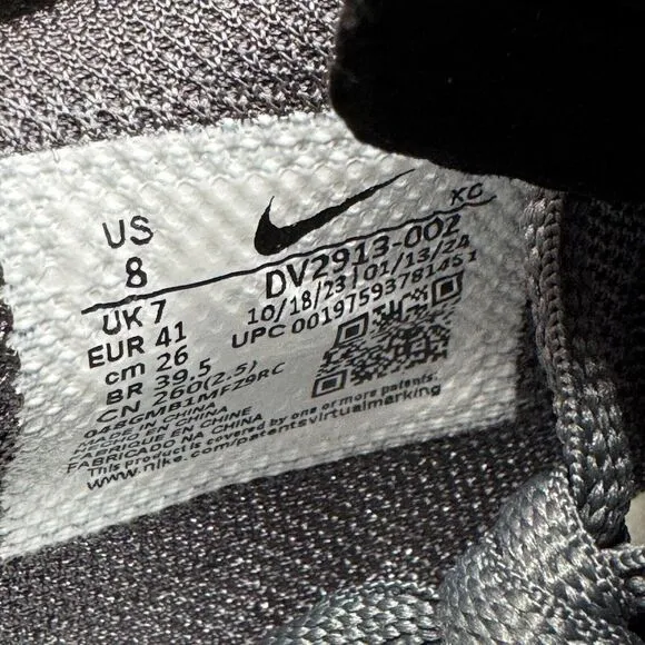 Nike Air Zoom GT Cut 3 Mens Size 8 Shoes Cool Grey Basketball Sneakers NEW