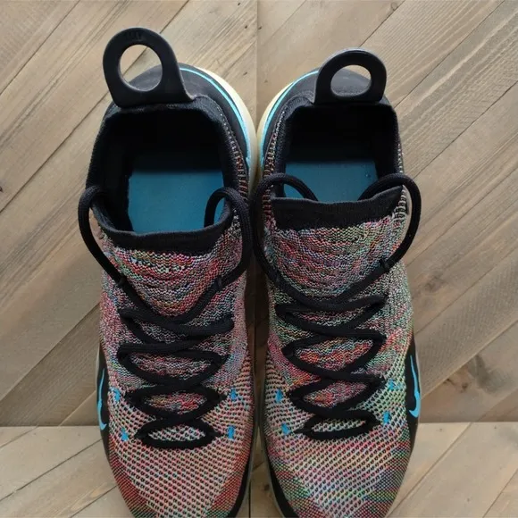 Nike‎ Air Zoom KD 11 Basketball Sneakers Mens Size 13 Flyknit Multicolor Shoes