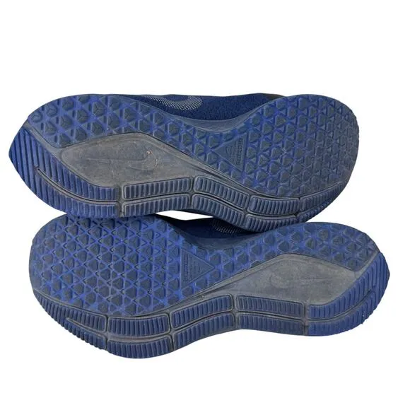 Nike Air Zoom Pegasus 35 Shield Utility Running Shoes Mens 8 Blue AA1643-003
