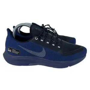 Nike Air Zoom Pegasus 35 Shield Utility Running Shoes Mens 8 Blue AA1643-003