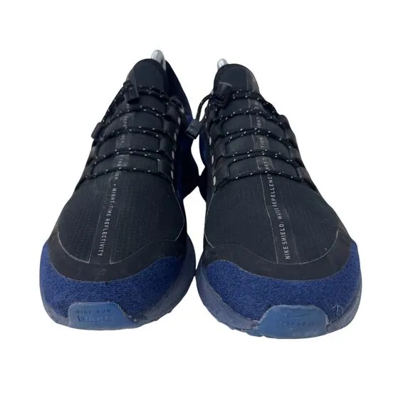 Nike Air Zoom Pegasus 35 Shield Utility Running Shoes Mens 8 Blue AA1643-003