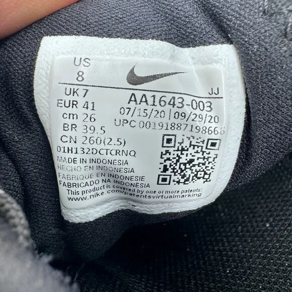 Nike Air Zoom Pegasus 35 Shield Utility Running Shoes Mens 8 Blue AA1643-003