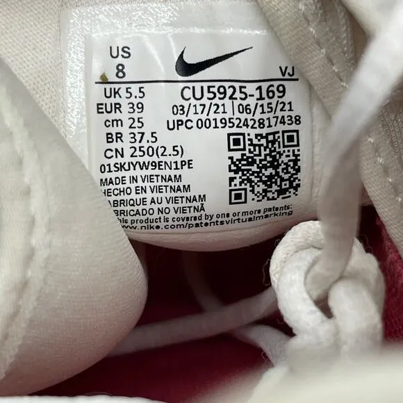 Nike Air Zoom SuperRep 2 Shoes Womens 8 White Running Comfort Walking Sneakers