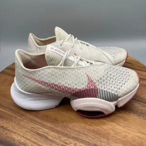 Nike Air Zoom SuperRep 2 Shoes Womens 8 White Running Comfort Walking Sneakers