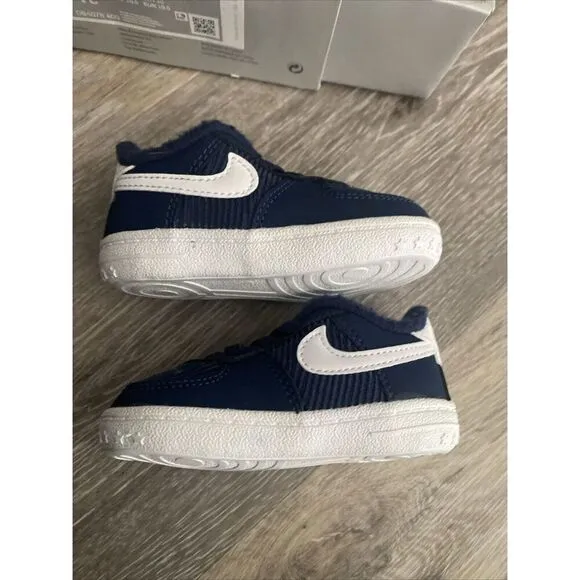 Nike Air Force 1 shoes size 4C One Low Crib CB SE Midnight Navy  DB4078 400