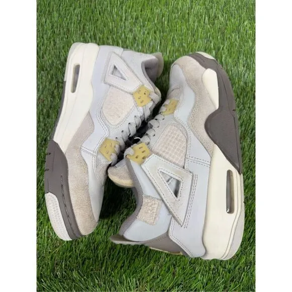 Nike Air Jordan 4 Retro SE GS Craft 7Y Womens 8.5 DV2262-021 Photon Dust