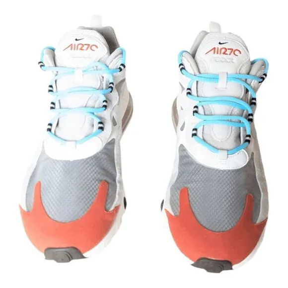 NIKE Air Max 270 React 'Light Beige Chalk' Running Shoes Size 12