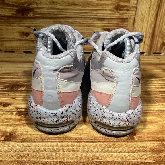 Nike Air Max 95 Confetti Women's Sz 11 Shoes Gray Pink Low Top Trainer Sneakers