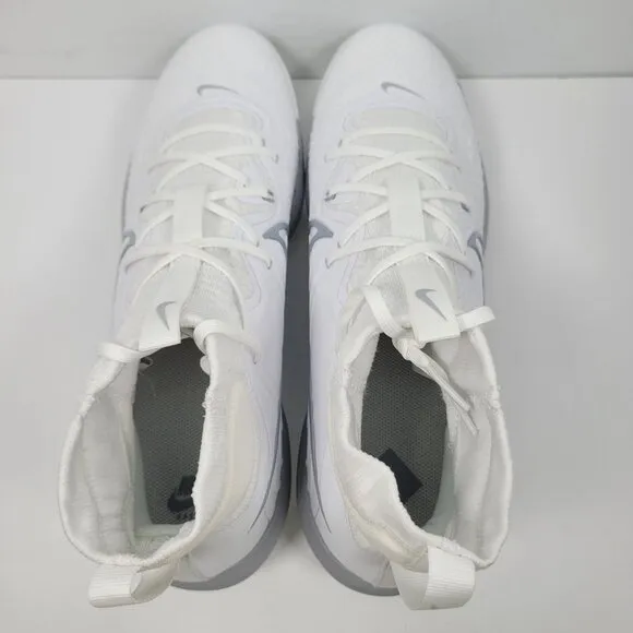 Nike Alpha Huarache NXT MCS Men's White Baseball Cleats DJ6519-103 US Sz 14 NWB