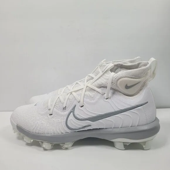 Nike Alpha Huarache NXT MCS Men's White Baseball Cleats DJ6519-103 US Sz 14 NWB