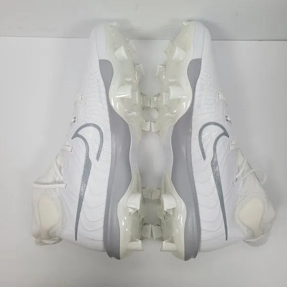 Nike Alpha Huarache NXT MCS Men's White Baseball Cleats DJ6519-103 US Sz 14 NWB