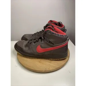 Nike Big Nike High Mens Size 15 Basketball Shoes Red Brown Sneakers 336608-200