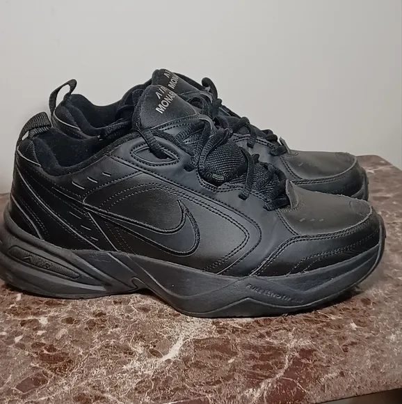 Nike Black Athletic Shoes with Rugged Design
