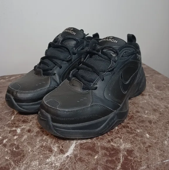 Nike Black Athletic Shoes with Rugged Design