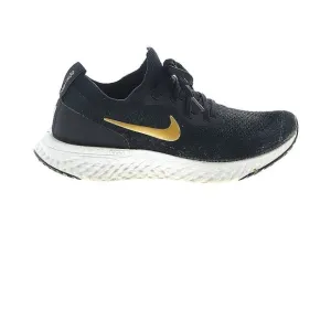 Nike Black Gold Athletic Sneakers Nike Epic React Flyknit Women's Size 7 gym