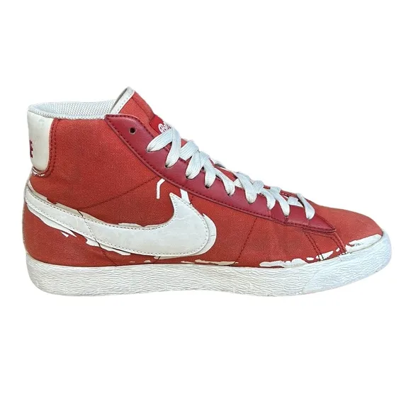 Nike Blazer High Brooklyn Jackie Robinson Pack Red #316664-612 Men’s Size 9.5