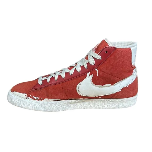 Nike Blazer High Brooklyn Jackie Robinson Pack Red #316664-612 Men’s Size 9.5